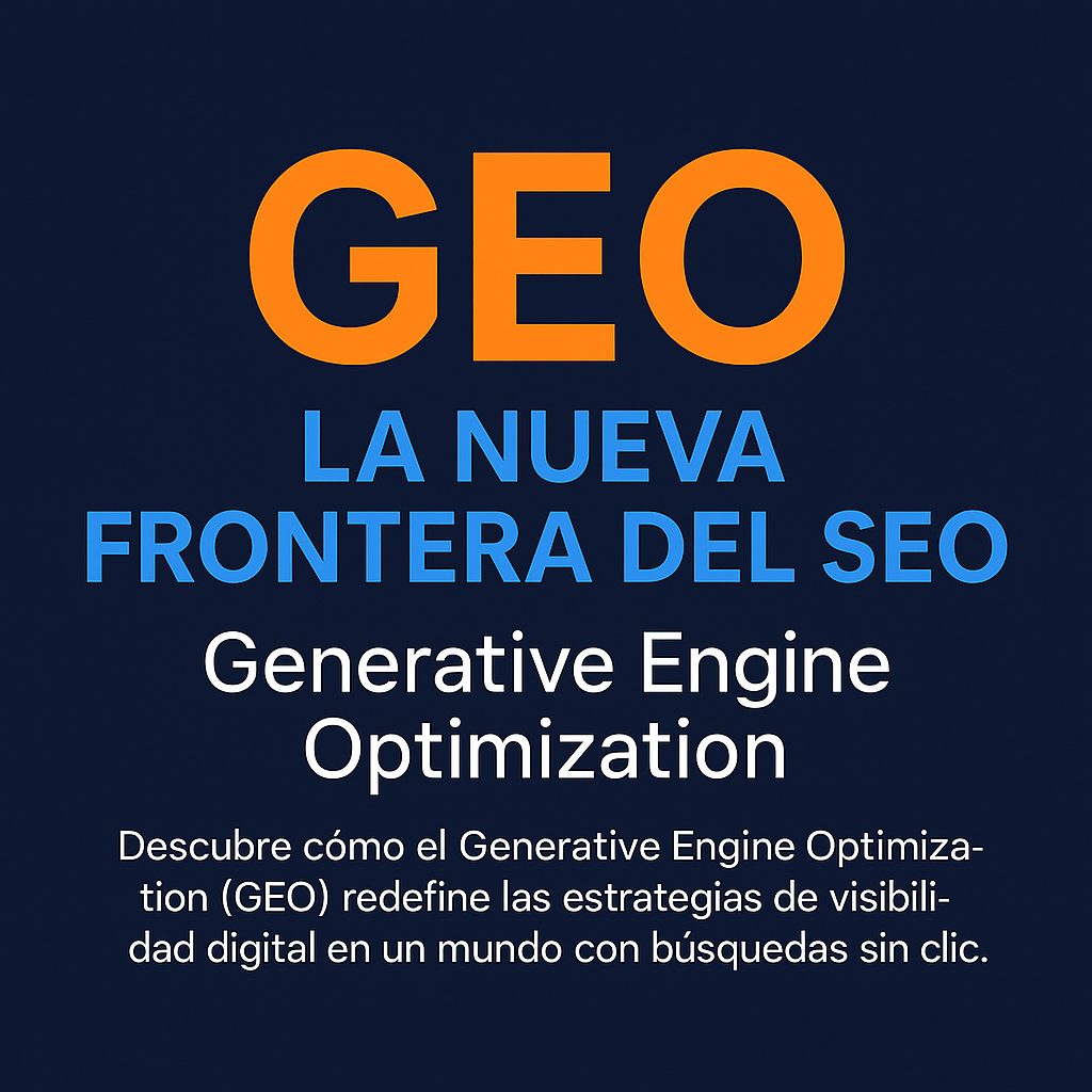 GEO La Nueva Frontera del SEO Generative Engine Optimization